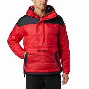 Columbia Lodge™ Pullover Insulated Jacka Herr Röda/Svarta (TVIYH9527)